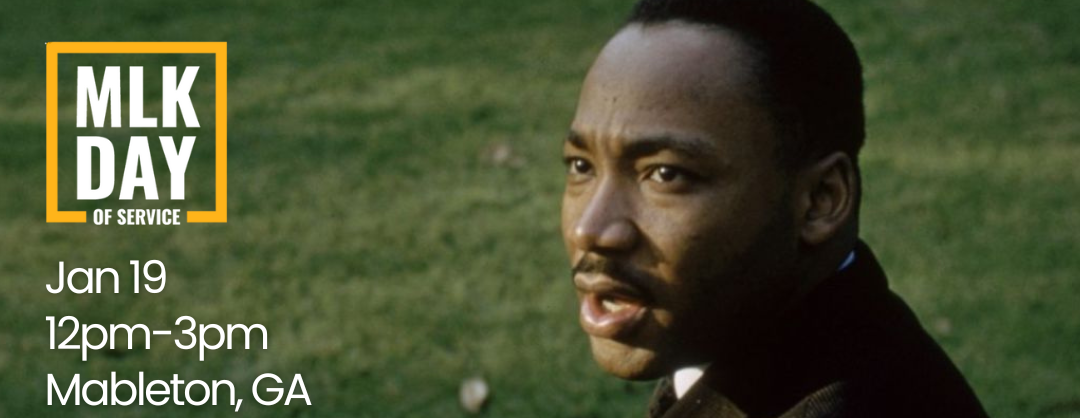 MLK Day of Service with Habitat for Humanity Food Forest